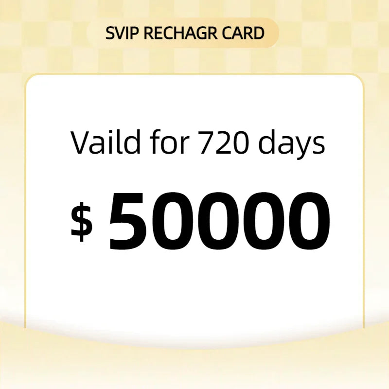 $50000 SVIP RECHARGE CARD – SVIP DROPSHIPPING